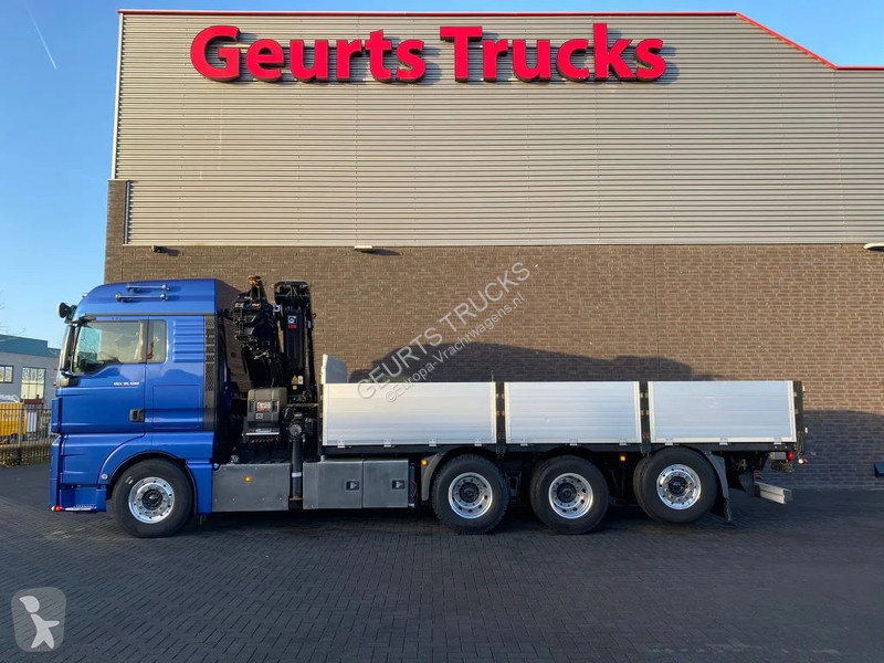 Kamion MAN 35.500 8X4 TRIDEM + HIAB X-HIPRO 302...