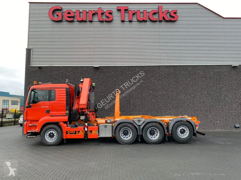 Kamion MAN 35.480 8X4 TRIDEM + 20 TON HAAKARM +...