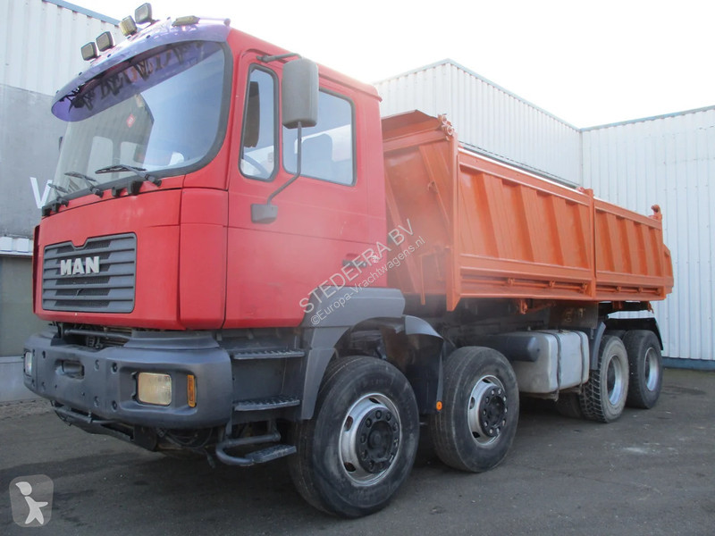 شاحنة MAN 8x4 , ZF Manual , EURO 3 , 3 way...