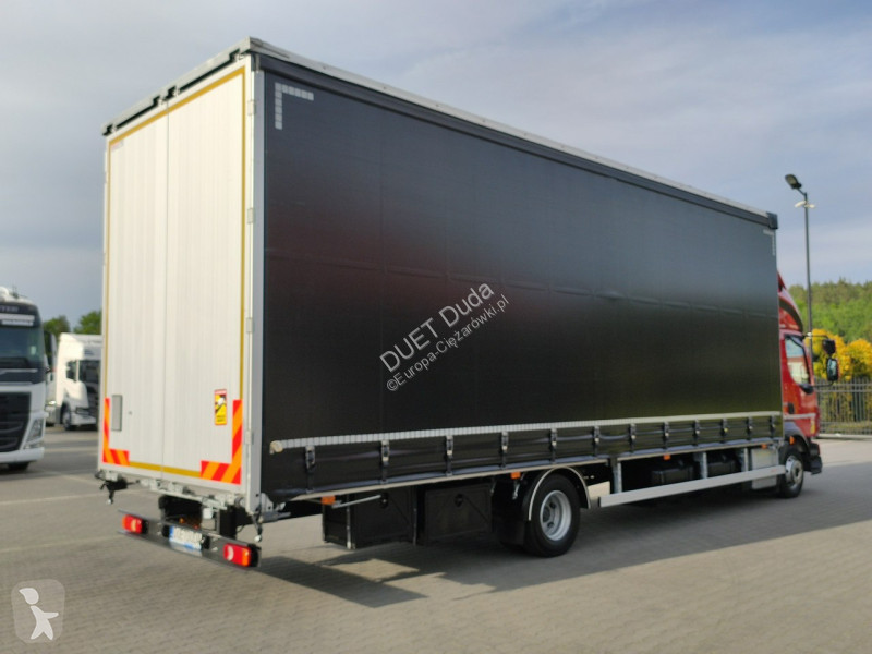 Camion Volvo 240 E6 Firana Tył Drzwi Dach...