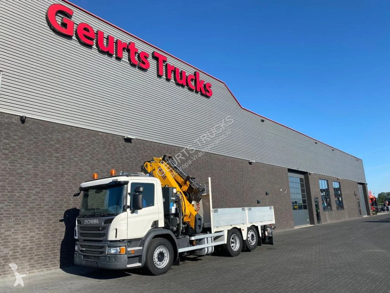 Kamion Scania P250 6X2 + COPMA 510.7 + JIB J4...
