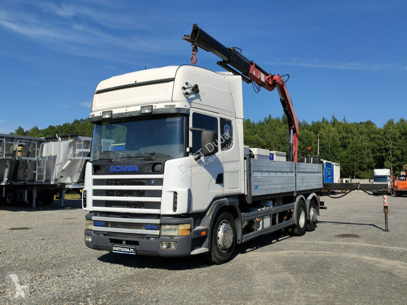 Camion Scania 124L 420 6x2 Retarder HDS FASSI...