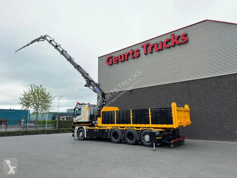 Kamion Scania R530 V8 NS 8X4 TRIDEM MET HYVA 2Z...