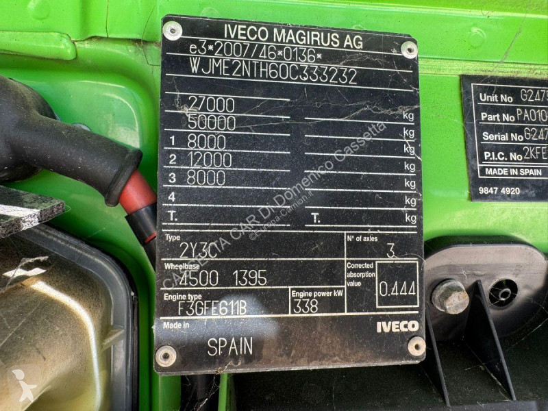 Tracteur Iveco STRALIS 460 TETTO BASSO EURO 6...