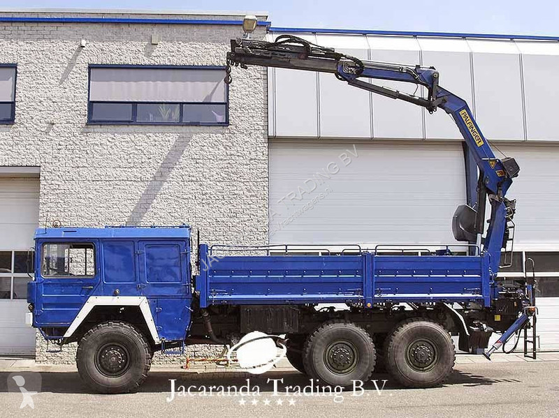 Camion MAN 4520 6x6 - Palfinger crane- WSK -...