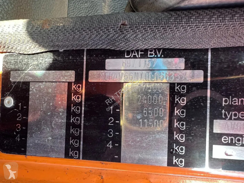 Kamion DAF TURBO 4X4 HOOKLIFT