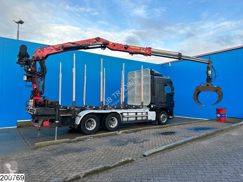 Camion DAF 530 6x4, Wood transport, Retarder,...