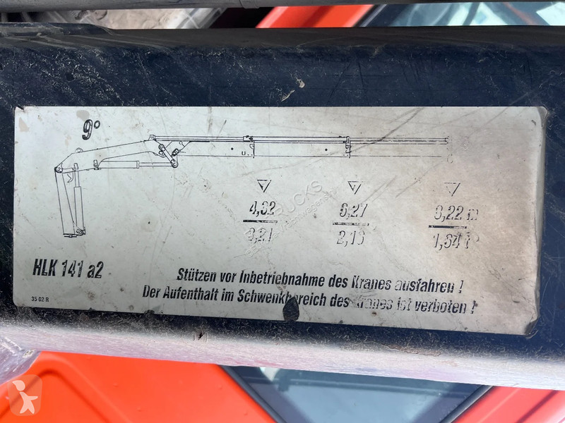 Kamion DAF 85380 6X2 + MKG 141 A2 CRANE + 20...