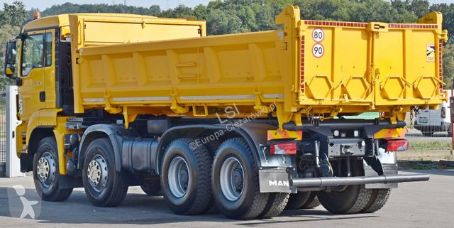 Camion MAN 35.400 KIPPER 5,90 m + BORDMATIC * 8x4