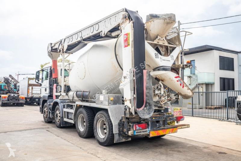 Camion MAN 32.360+PUTZMEISTER8M³+BAND/BELT/TAPIS