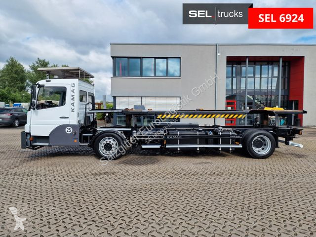 Camion Mercedes AMAG WBH 25 / Wiesel Umsetzer...