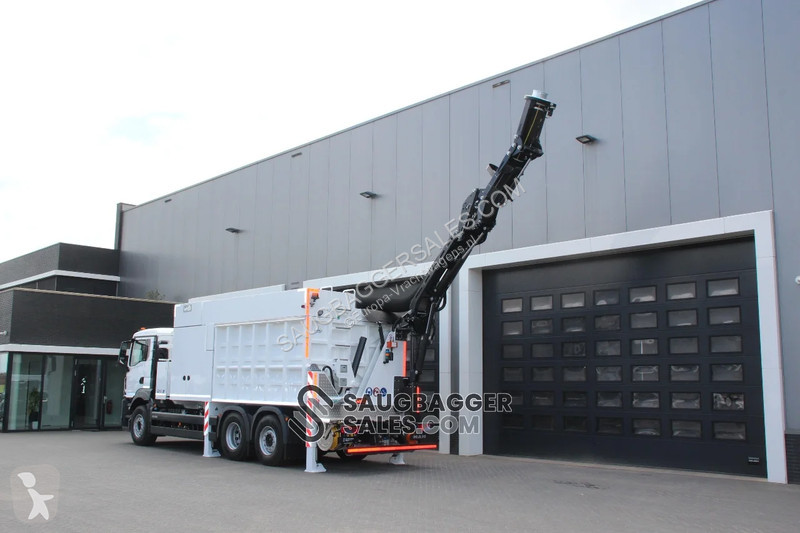 Camion MAN 26.510 6X2-4 MTS DINO 8 SAUGBAGGER