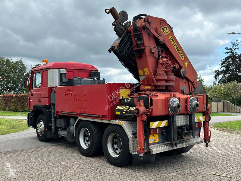 Camion MAN F16 25.502 V10 PALFINGER PK52000...