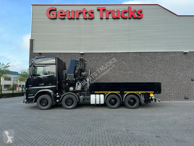 Camion Mercedes 3251 8X4 + HIAB 1058 E-8 + JIB...