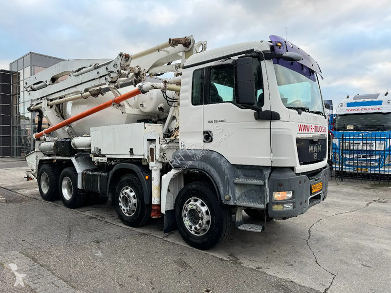 Béton MAN 35.400 8X4 PUTZMEISTER PUMP 21-3 +...