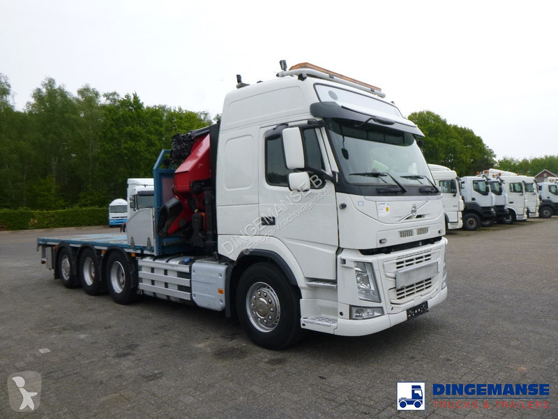 Camion Volvo FM 500 8x4 + HMF 5020 K6 + Jib...