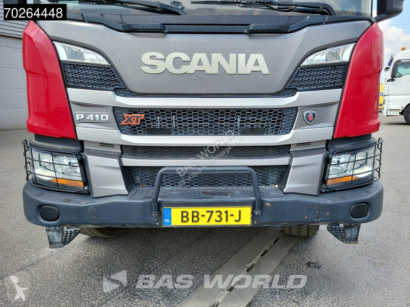 Camion Scania P410 8X4 N Truck 19m3 tipper Body...