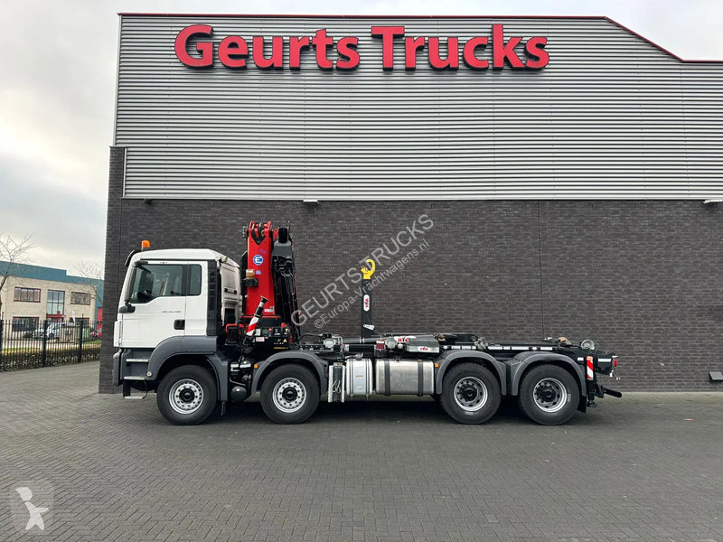 Camion MAN TGS 8X4 BL+ HYVA 18.55.S...
