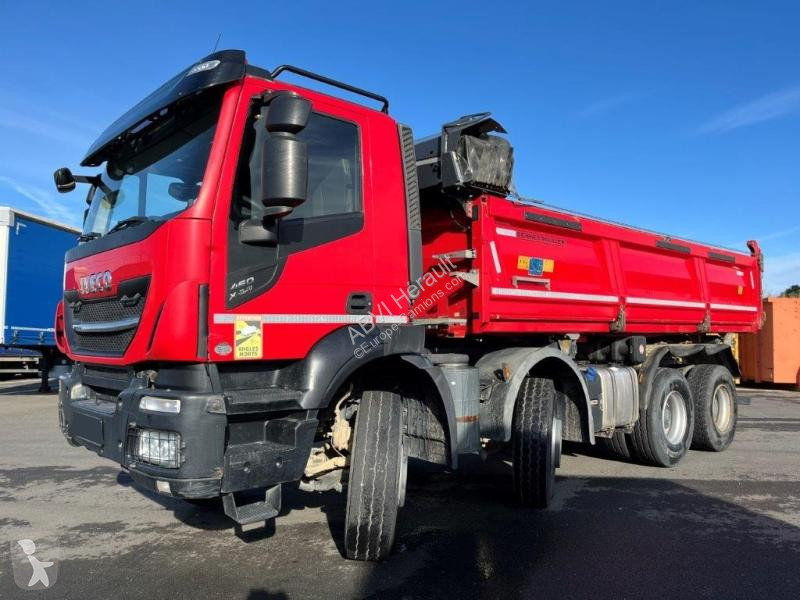Camion Iveco AD340X46ZHR OFF BIBENNE MEILLER...