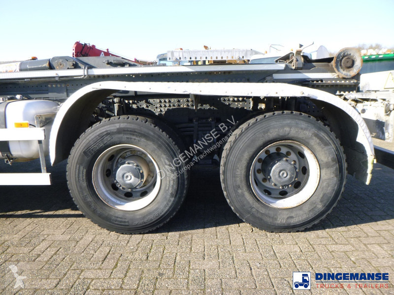 Camion Mercedes 4545 8x8 AJK container hook 25 t