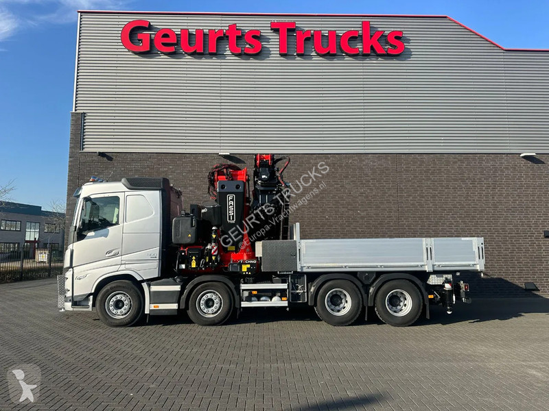 Lastbil Volvo 500 8X4 RF-RT40G FASSI F1450R.2.8...