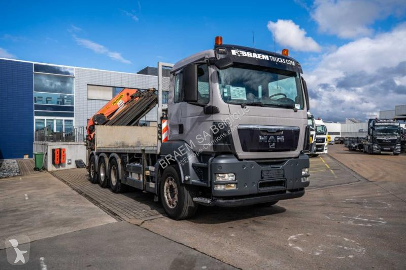 Camion MAN 35.440+PALFINGER 50 t/m /8x+ TREUIL