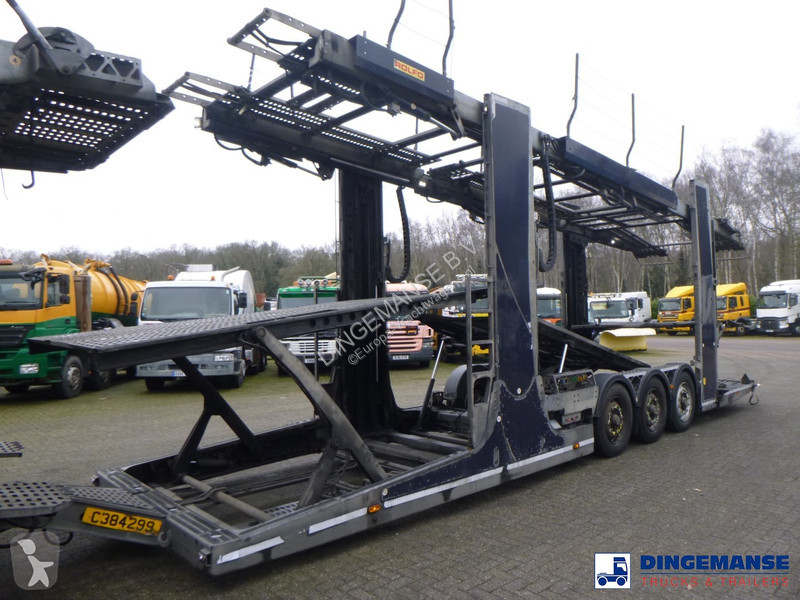 Camion Scania 410 6x2 RHD Rolfo car transporter