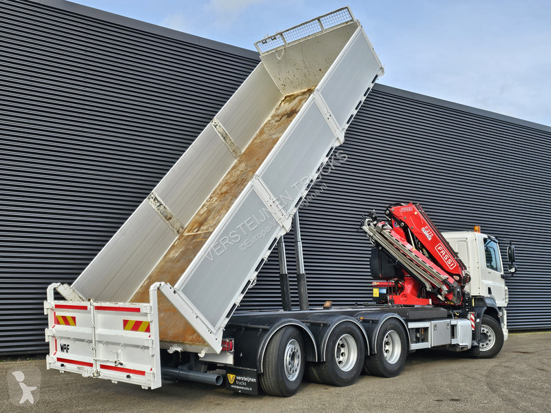 Camion DAF 530 8x4-4 / FASSI 27.5 t/m CRANE +...