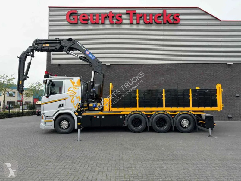 Kamion Scania R530 V8 NS 8X4 TRIDEM MET HYVA 2Z...