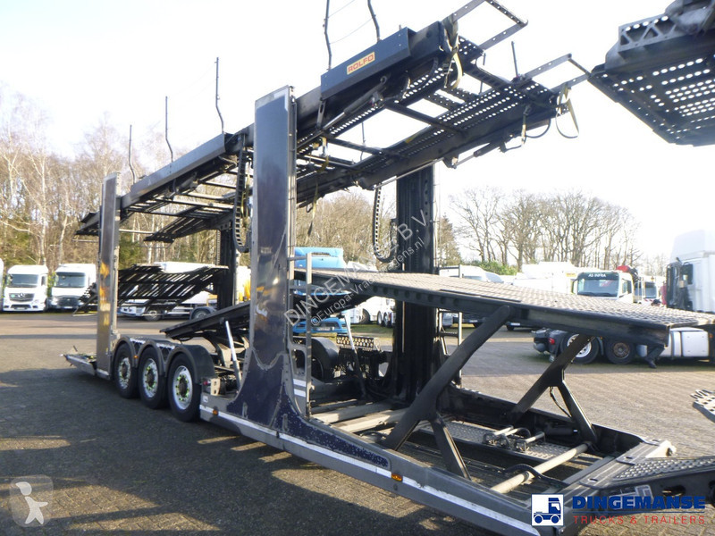 Camion Scania 410 6x2 RHD Rolfo car transporter