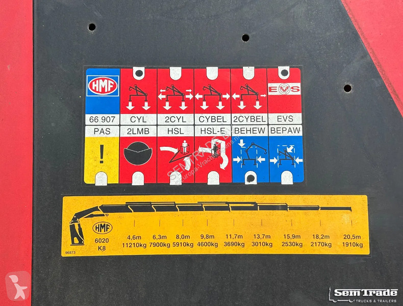 Kamion Volvo 540 8X4 HMF 6020 K8 KRAAN 231.000...