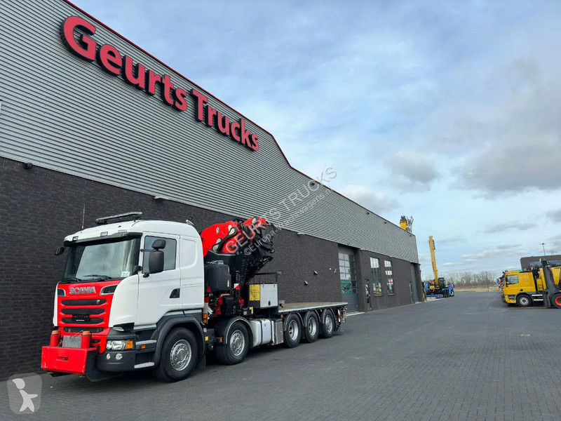 Kamion Scania R520 V8 10X4 TRIDEM +...