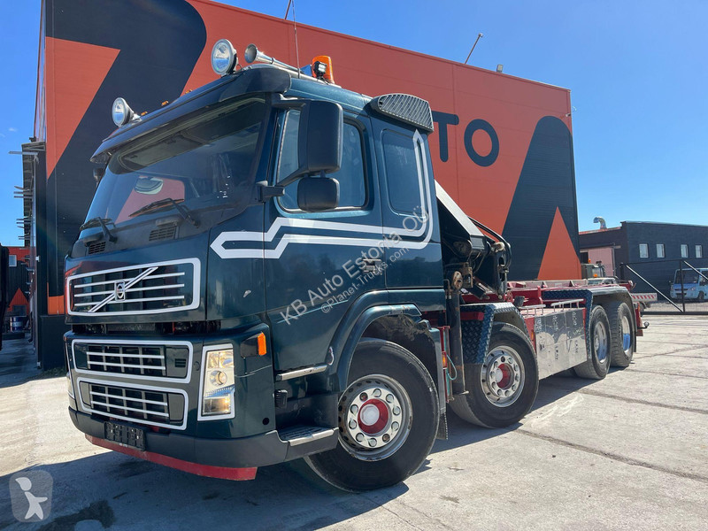 Camion Volvo 480 8x2 HIAB 288 EP-5 HIPRO / WIRE...