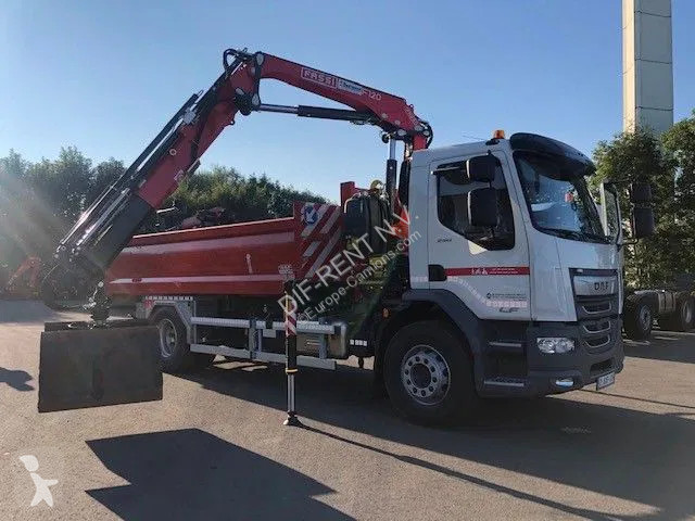 Kamion DAF 290 Fassi F120B.2.23 E-Dynamic + TAM...