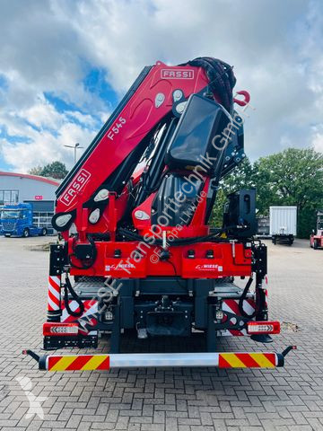 Camion Volvo 6x2 Container Fassi F545 Heck