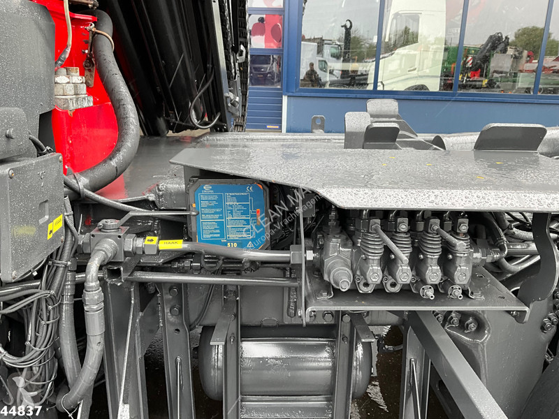 Camion Scania 480 8x4 HMF 60 Tonmeter laadkraan...