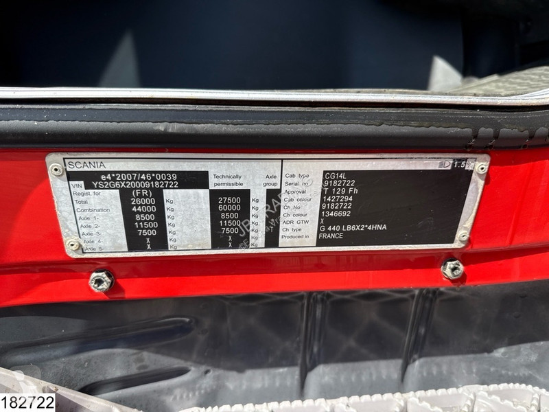 Kamion Scania 440 6x2, EURO 5, Retarder,...