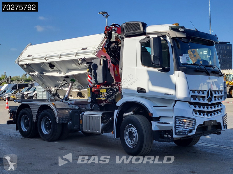 Kamion Mercedes 3348 6X4 Fasi F195A.2.24 Kran 3...