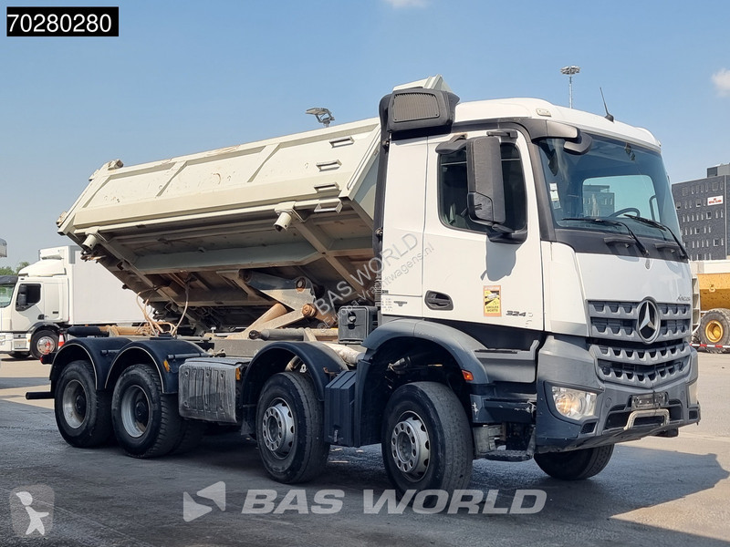 Camion Mercedes 3240 8X4 12m3 2-way Tipper...