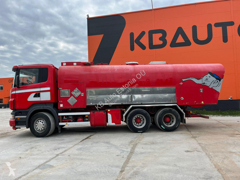 Lastbil Scania R 420 6x2 ADR / STAINESS STEE...
