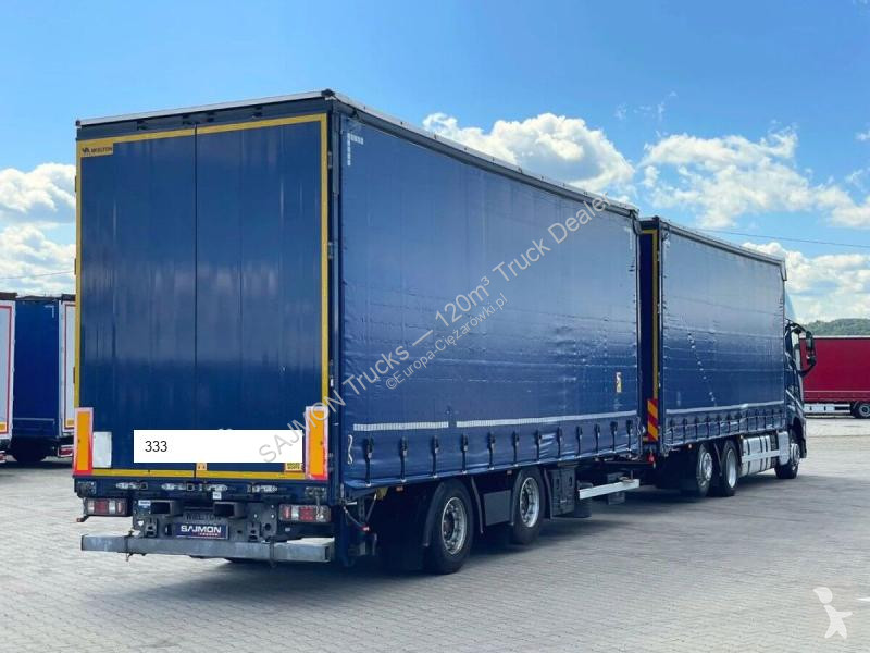 Lastbil med släp Volvo FH 460 / ZESTAW TANDEM...