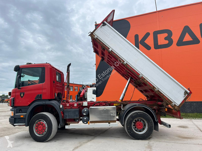 Vrachtwagen Scania 4x4 FULL STEEL / BOX L=4406 mm