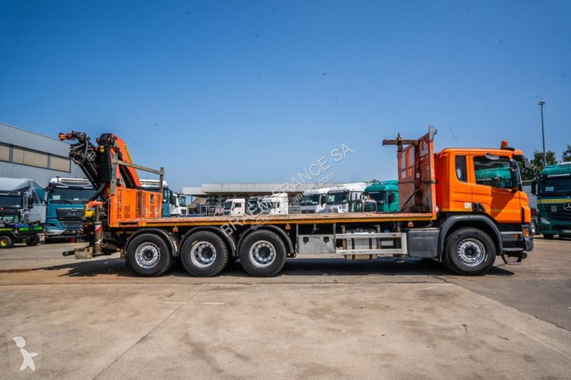Camion Scania P 410 + PAFINGER PK22002/5 EXT.