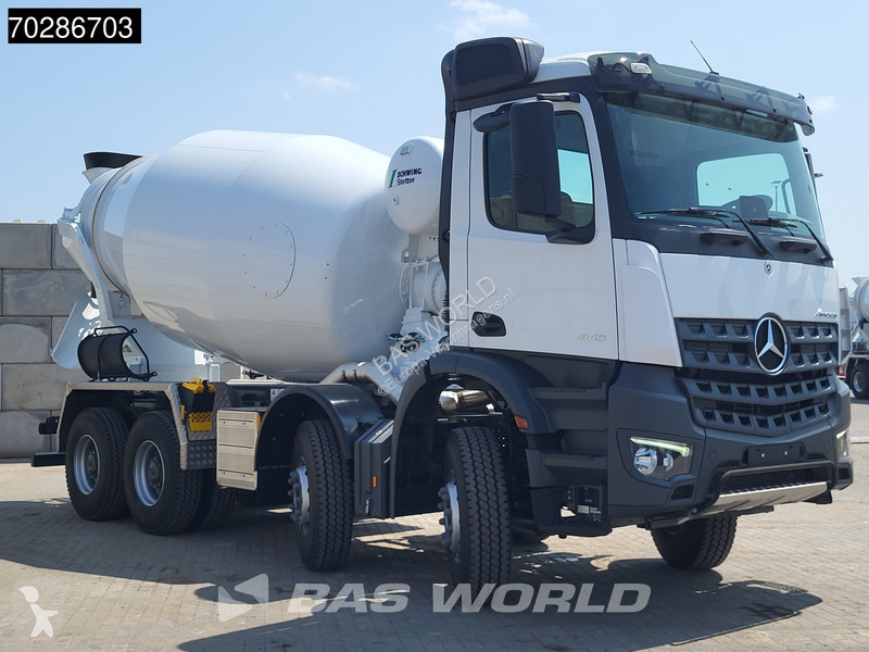 Camion Mercedes 4145 8X4 NEW! 10m3 Schwing...