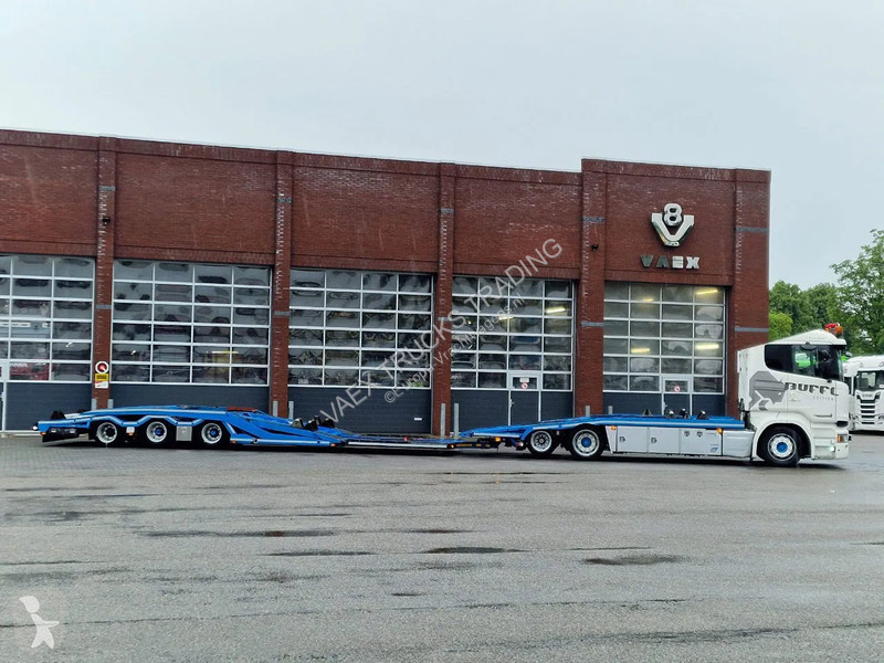 Lastbil Scania 6x2 Trucktransporter GS Meppel +...