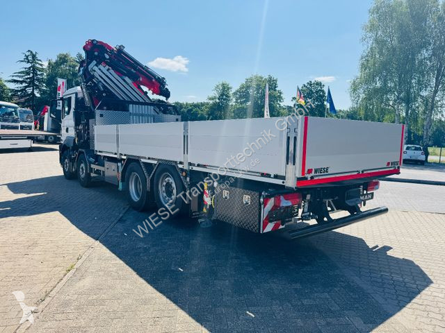 Camion MAN MAN  32.510 mit F710 Frontkran sofort