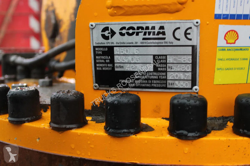 شاحنة MAN 35.440 + COPMA 450 + 8X4 + SPRING +...
