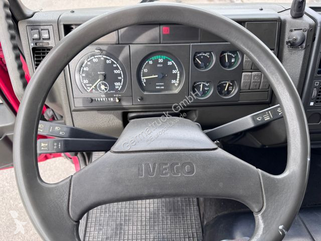 Camion Iveco 150E18N Kipper mit Palfinger PK9501