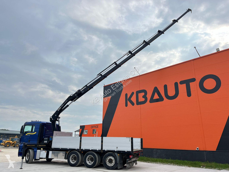 Kamion MAN 35.480 8x4*4 HIAB 288E-7 / PLATFORM...