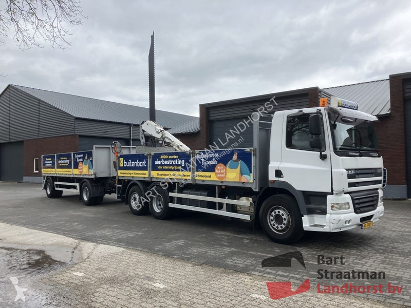 Kamion DAF FAN 410 6x2 Euro 5 met verrijdbare...